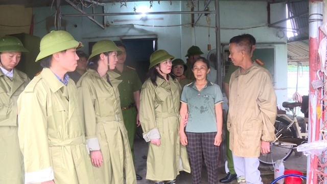 Xã Vân Đình chủ động, quyết liệt hành động, sẵn sàng ứng phó với bão số 3
