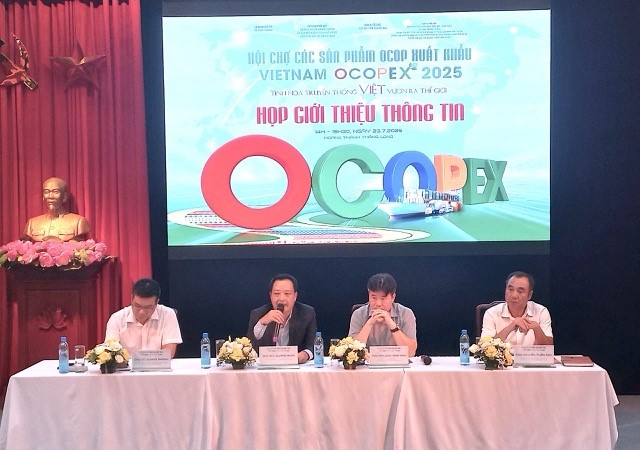 Hội chợ VIETNAM OCOPEX 2025 sẽ thu hút sự tham gia của các gian hàng quốc tế