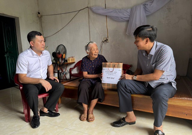 Xã Hoà Xá tổ chức nhiều hoạt động tri ân người có công