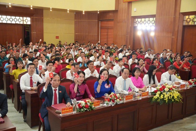 Đại hội đại biểu Đảng bộ xã Vân Đình lần thứ I diễn ra 28 và 29/7
