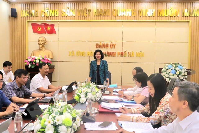 Xã Ứng Hoà: Quyết tâm cao nhất để tổ chức thành công đại hội Đảng bộ xã lần thứ I