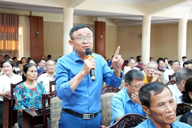 Phường Sơn Tây tập huấn về nghiệp vụ công tác bầu cử tổ trưởng tổ dân phố