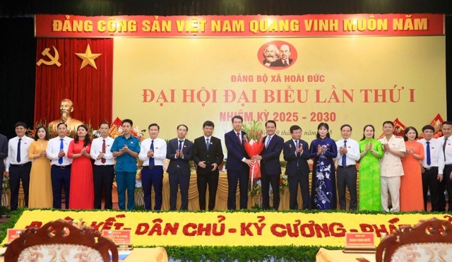 Xây dựng xã Hoài Đức trở thành phường giàu đẹp, văn minh, hạnh phúc
