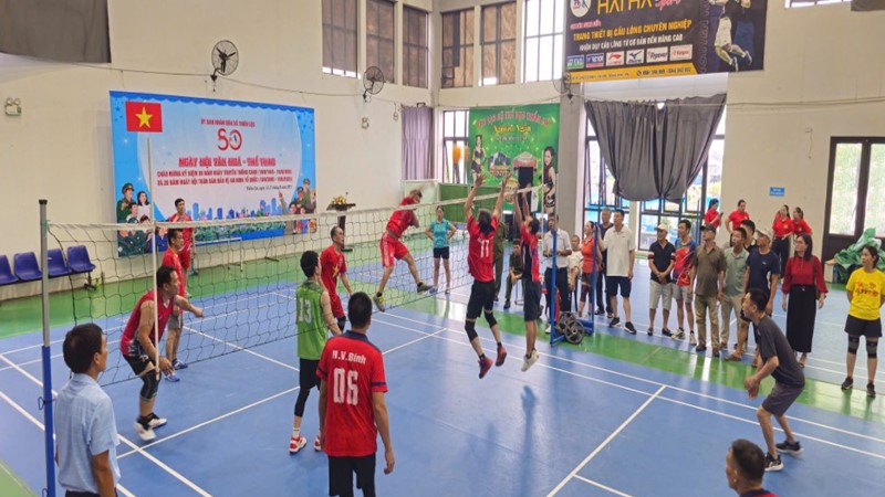 Sôi động Ngày hội Văn hoá - Thể thao xã Thiên Lộc
