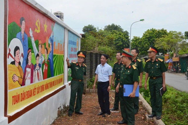 Phường Tùng Thiện triển khai nhiều công trình chào mừng Đại hội Đảng bộ lần thứ I
