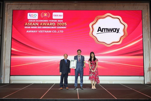 Amway Việt Nam – Top 5 doanh nghiệp tiêu biểu ASEAN