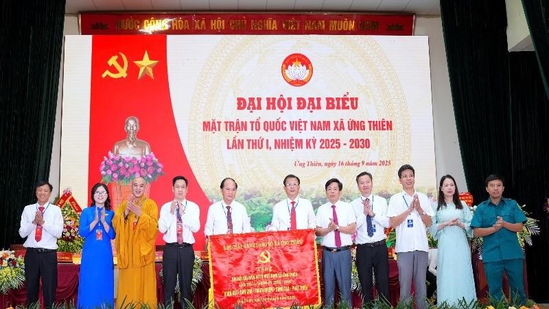 Phát huy sức mạnh khối đại đoàn kết, lan tỏa khát vọng, xây dựng xã Ứng Thiên giàu đẹp, văn minh, nghĩa tình 