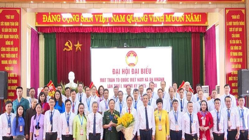 Đại hội đại biểu Uỷ ban MTTQ xã An Khánh lần thứ I thành công tốt đẹp