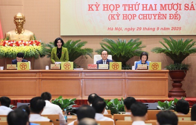HĐND thành phố Hà Nội thông qua các ​nghị quyết về thu, chi ngân sách