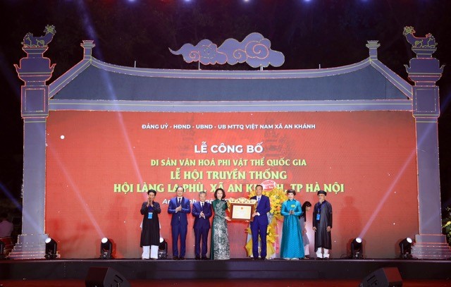 Lễ hội truyền thống - Hội làng La Phù là Di sản văn hóa phi vật thể quốc gia