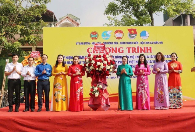Xã Quốc Oai: Tưng bừng ngày hội của các tổ chức chính trị - xã hội