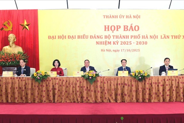 Đại hội đại biểu Đảng bộ thành phố Hà Nội đã thành công tốt đẹp