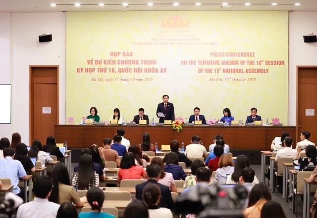 Kỳ họp thứ 10 Quốc hội khoá XV sẽ diễn ra trong khoảng 40 ngày từ 20/10-11/12
