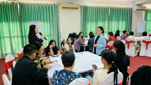 Nâng cao năng lực trong lĩnh vực chăm sóc, thúc đẩy bình đẳng giới