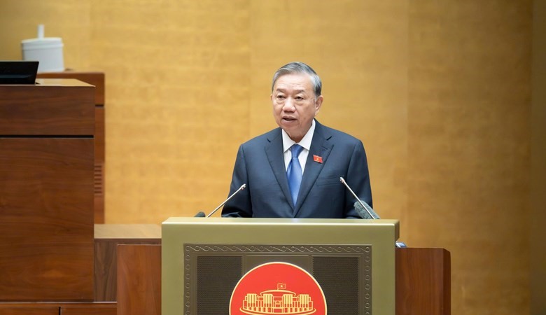 Tổng Bí thư Tô Lâm phát biểu tại Hội nghị toàn quốc triển khai công tác bầu cử