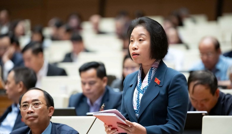 Đại biểu Phạm Thị Thanh Mai góp ý về Luật sửa đổi, bổ sung một số điều của Luật Quản lý nợ công