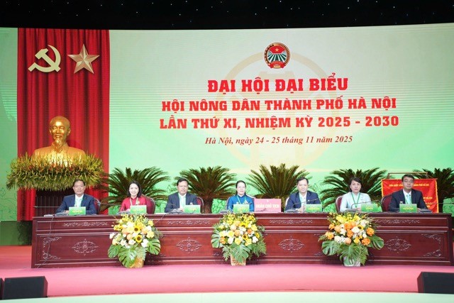 Đại hội đại biểu Hội Nông dân thành phố Hà Nội lần thứ XI khai mạc phiên thứ nhất