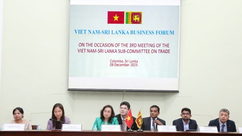 Tăng cường hợp tác song phương và kết nối doanh nghiệp  Việt Nam – Sri Lanka