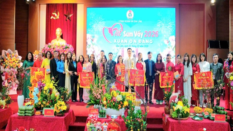 Xã Gia Lâm: Rộn ràng “Tết sum vầy - Xuân ơn Đảng” năm 2026 