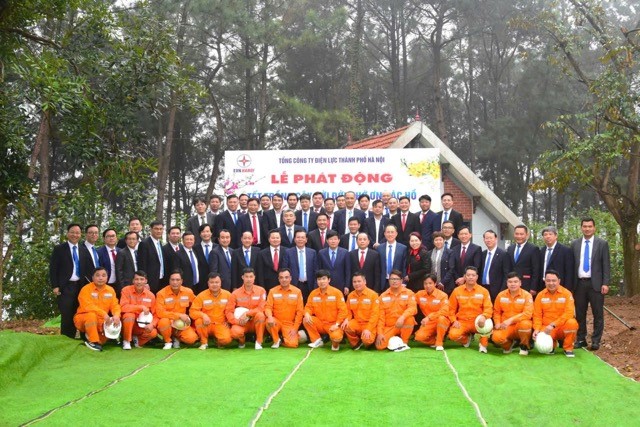 Tổng Công ty Điện lực Hà Nội phát động “Tết trồng cây”