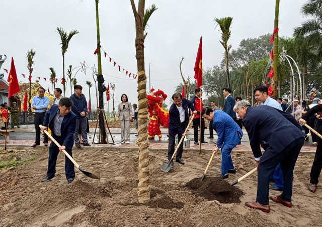 Xã Ứng Thiên phấn đấu trồng 2.500 cây xanh trong năm 2026