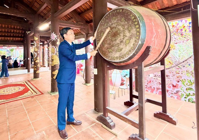 Khai mạc Lễ hội truyền thống Đền Măng Sơn, xã Đoài Phương