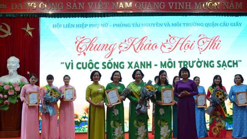 Chung khảo hội thi “Vì cuộc sống xanh -  Môi trường sạch”