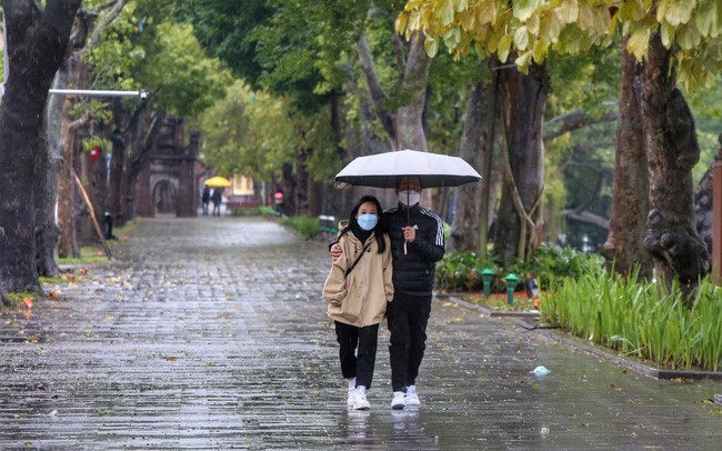 Thời tiết ngày Valentine: Bắc Bộ trời rét, Trung Bộ mưa rào rải rác