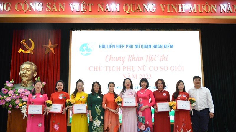 Hoàn Kiếm (Hà Nội): Tổ chức chung khảo hội thi “Chủ tịch Hội phụ nữ cơ sở giỏi” 