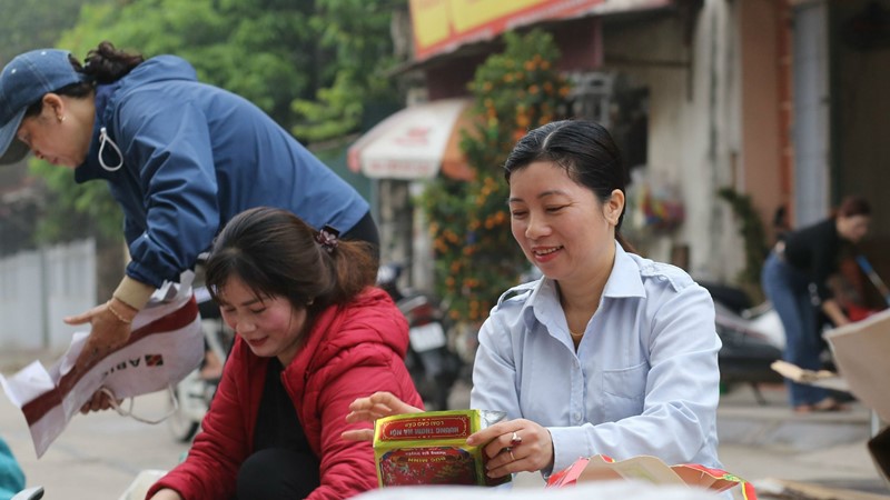 Mô hình biến rác thải thành tiền của phụ nữ xã Duyên Hà