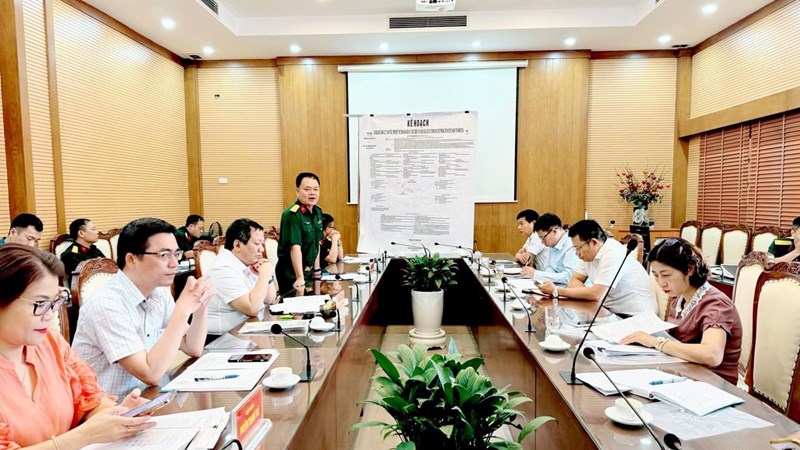 Triển khai nhiệm vụ diễn tập chiến đấu cấp xã, thị trấn trong khu vực phòng thủ huyện Thanh Trì năm 2024