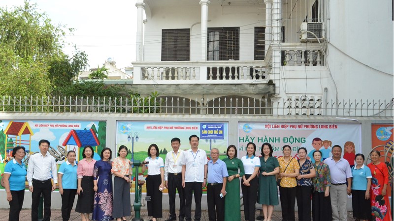  Ra mắt mô hình điểm “Tổ dân phố an toàn cho phụ nữ và trẻ em”