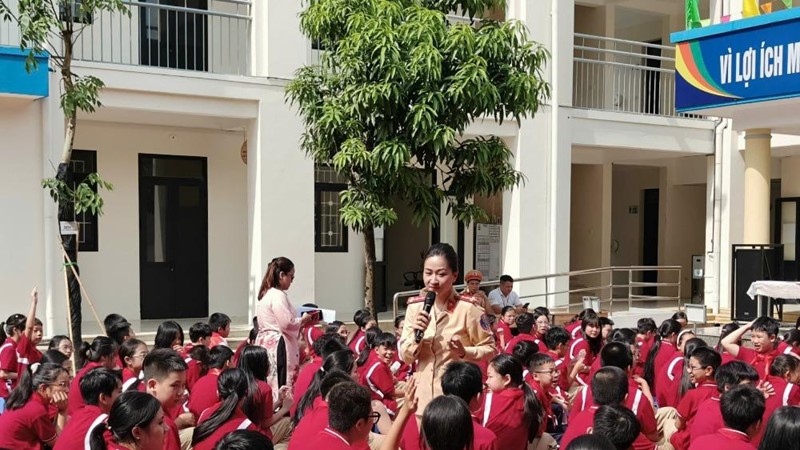 Từ xây dựng văn hóa giao thông học đường tới mục tiêu giảm thiểu tai nạn giao thông ở Thủ đô