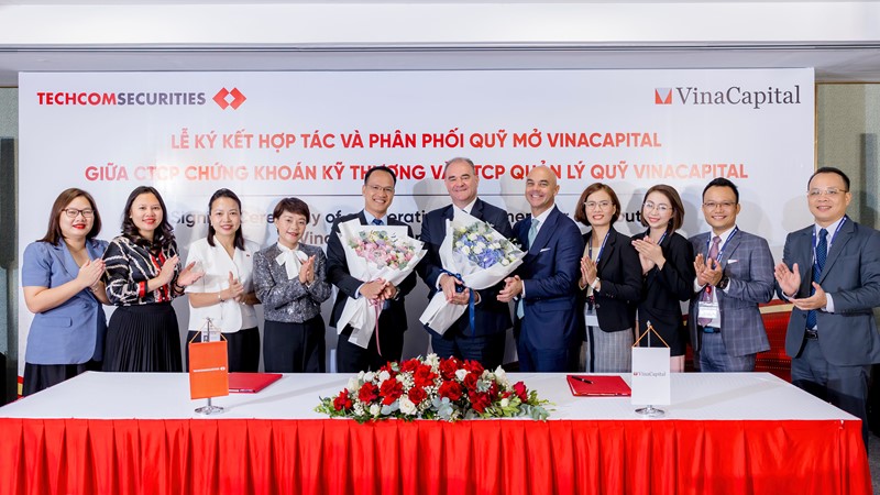 TCBS hợp tác phân phối chứng chỉ quỹ mở VinaCapital