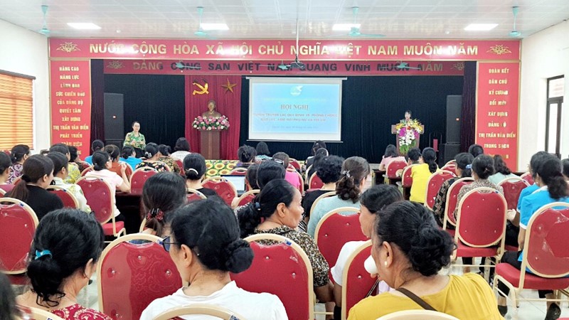 Hội LHPN huyện Thanh Trì: Truyền thông phòng chống bạo lực gia đình