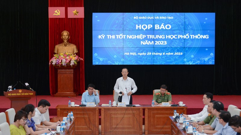 Thí sinh dự thi tốt nghiệp THPT năm 2023 đạt tỷ lệ 98,86% 