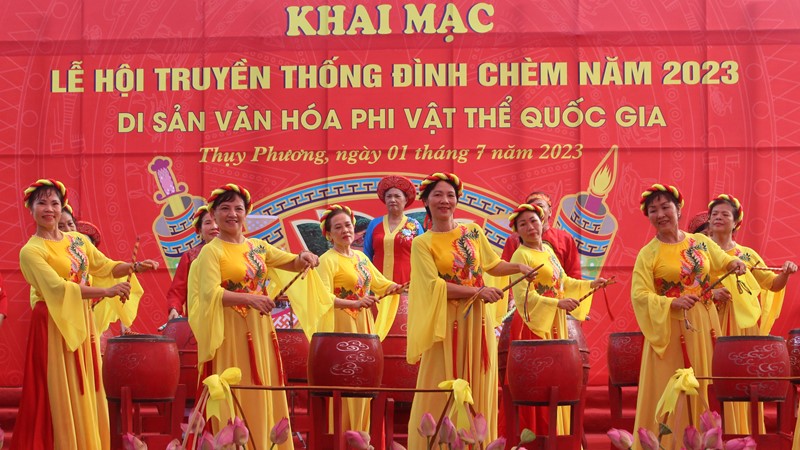 Hà Nội: Khai hội Lễ hội truyền thống Đình Chèm