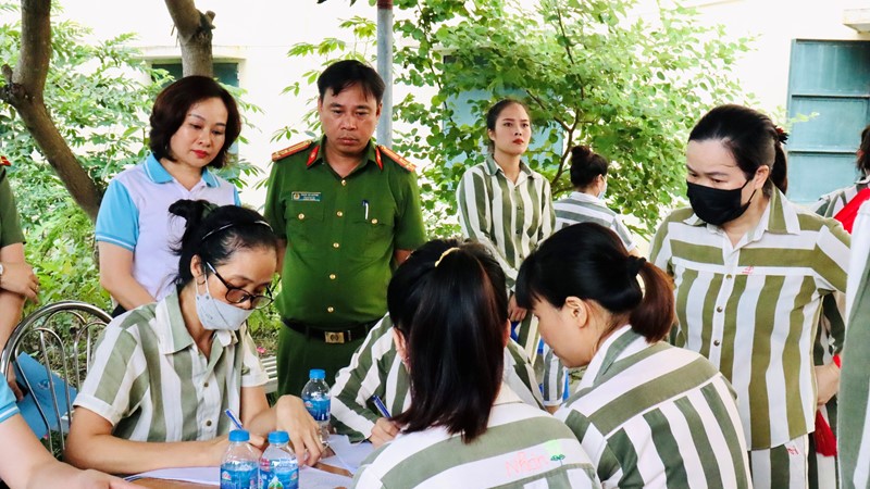 Hội LHPN TP Hà Nội: Trang bị kỹ năng chăm sóc sức khỏe sinh sản cho nữ phạm nhân 
