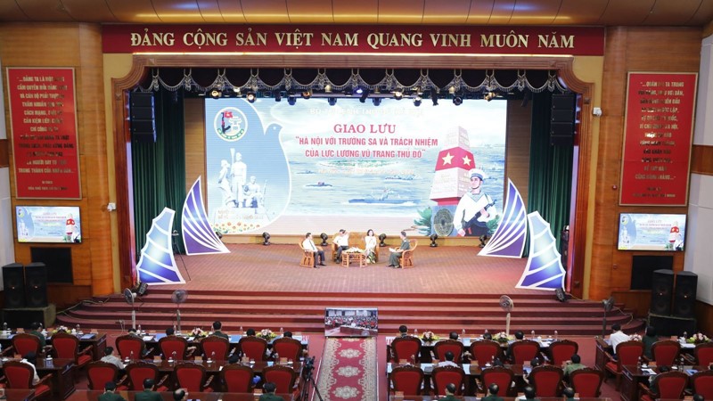 Bộ tư lệnh Thủ đô Hà Nội: Giao lưu “Hà Nội với Trường Sa”