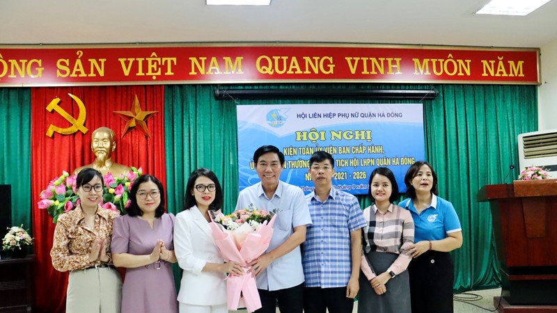 Hội LHPN quận Hà Đông có Chủ tịch Hội LHPN mới