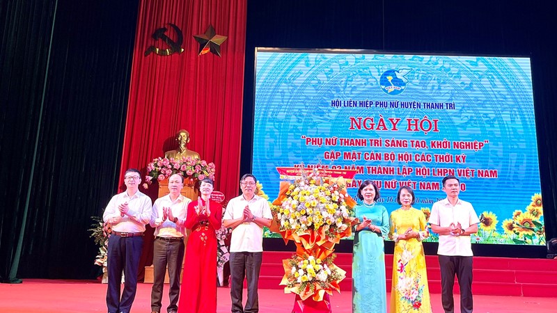 Tưng bừng Ngày hội “Phụ nữ Thanh Trì sáng tạo, khởi nghiệp” năm 2023