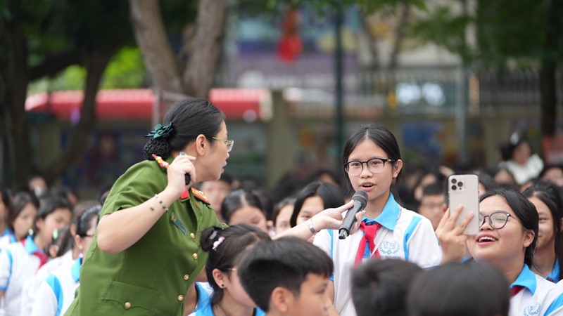 Tổ chức cuộc thi “Trường học không ma tuý” dành cho học sinh THCS, THPT