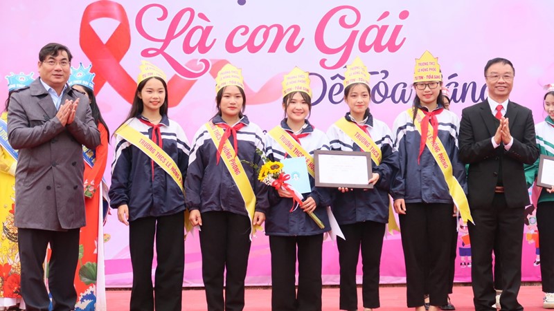 Nghệ An: Sôi nổi hội thi “Là con gái để toả sáng“