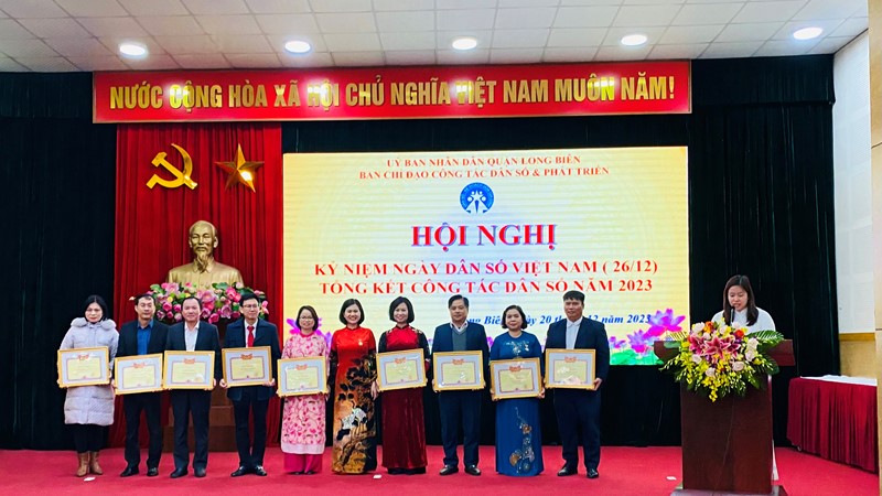 Quận Long Biên (Hà Nội) tổ chức Hội nghị kỷ niệm ngày Dân số Việt Nam