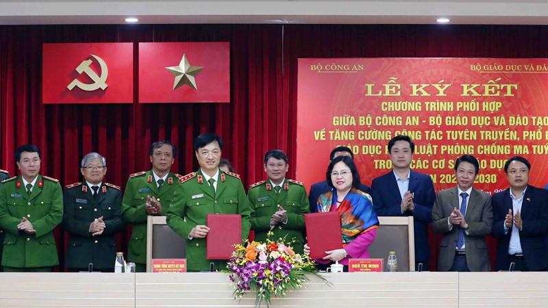 Chung tay phòng, chống ma tuý trong các cơ sở giáo dục