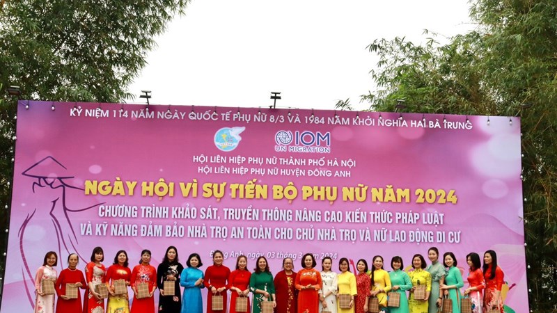 Khảo sát điều kiện sống của nữ lao động nhập cư tại huyện Đông Anh và Mê Linh