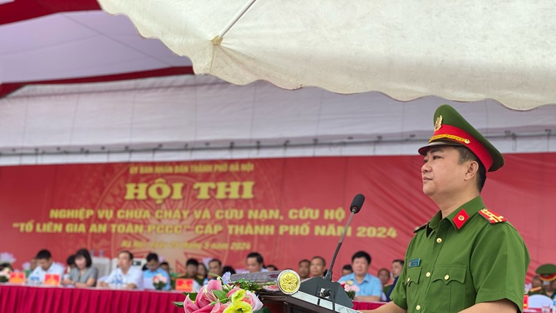 Quận Ba Đình giành giải Nhất Hội thi Tổ liên gia an toàn PCCC cấp thành phố