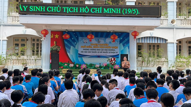 Quận Bắc Từ Liêm: Gần 15.000 học sinh được tập huấn kiến thức về pháp luật
