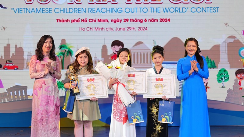 Học sinh Hải Phòng đạt giải Nhất Sân chơi “Thiếu nhi Việt Nam - Vươn ra thế giới“
