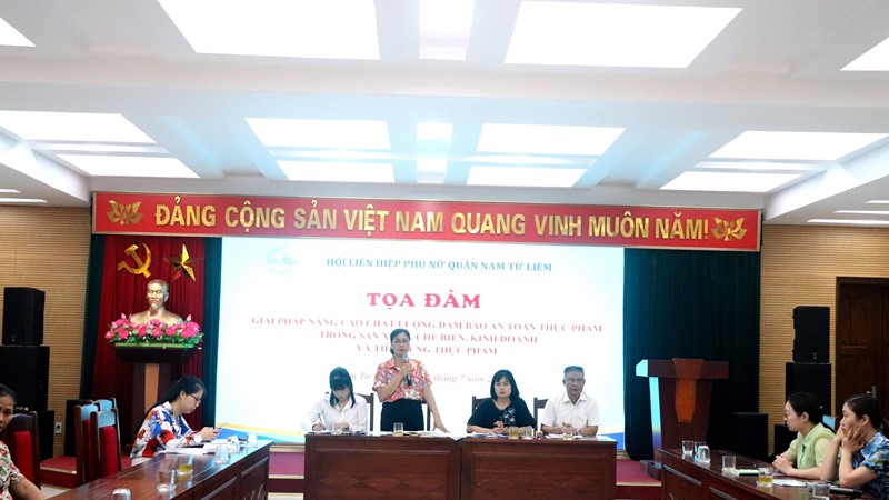 Quận Nam Từ Liêm: Bàn giải pháp nâng cao chất lượng an toàn thực phẩm trong sản xuất, kinh doanh